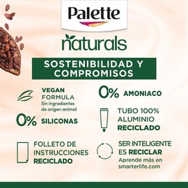 Tinte de Cabello Palette Naturals Kit 4-0 50ml