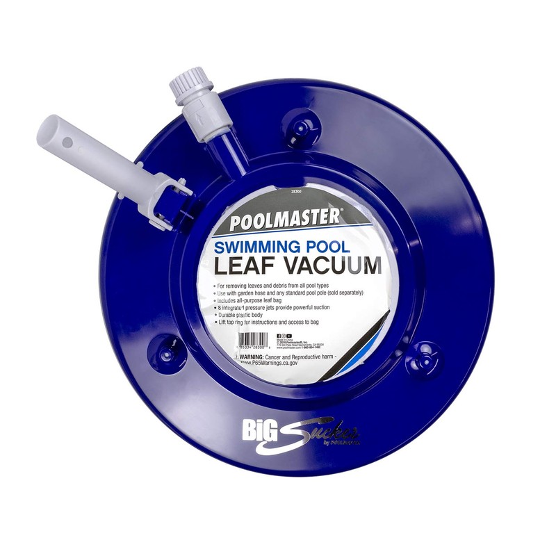 Poolmaster 28300 Big Sucker Manual Swimming Pool Leaf Vacuum Head,