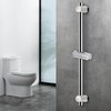 NearMoon Shower Slide Bar with Height/Angle Adjustable Handheld Shower Holder,