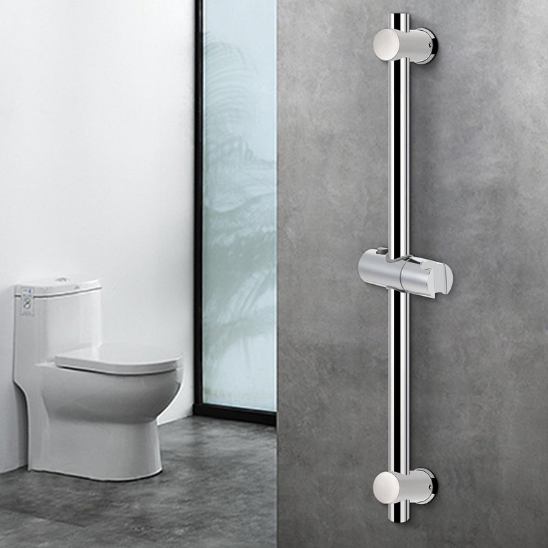 NearMoon Shower Slide Bar with Height/Angle Adjustable Handheld Shower Holder,