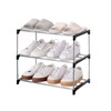 Jucaifu Stackable Small Shoe Rack, Entryway, Hallway and Closet Space