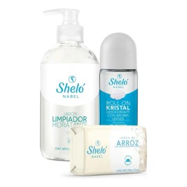 Kit Cuidado Personal: Desodorante, Jabón Arroz, Jabón Facial