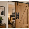 Keyless Sliding Barn Door Lock with 3-Digit Combination – Heavy