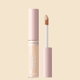 Anjumain The Saem Cover Perfection Fix Sealer 6.5g, 01 Clear Beige, 1 pc. / 더샘 커버 퍼펙션 픽실러 6.5g, 01 클리어베이지, 1개