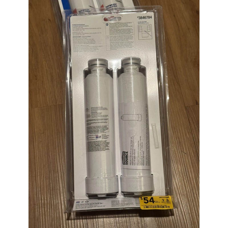 Project source Lot Of 4 Project Source 2-Pack Water Filter