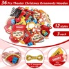 Vercraft 36 Pcs Theater Christmas Ornament Drama Musical Comedy Tragedy