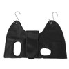 Pet Grooming Hammock Small Animal Sling Black Grooming Hammock Helper