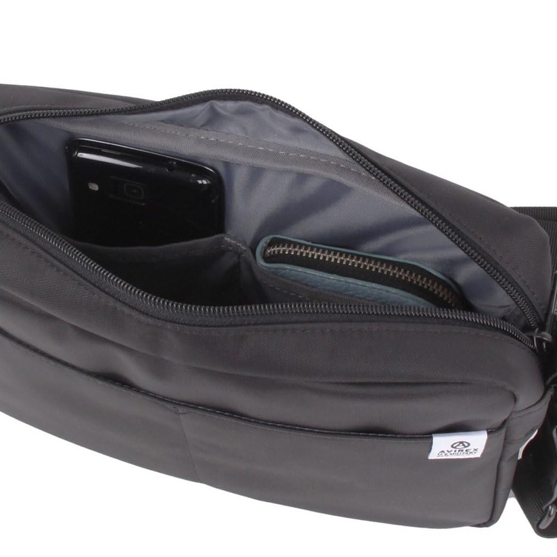 Avilex 2056 Shoulder Mini Shoulder, Black