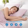 HOMFINE 2 Pack Cooling Pillow Cases- Breathable Soft Cold Pillowcases