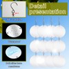 48 PCS Reflective Bird Scare Discs Set,Bird reflectors,Bird Scarer Discs