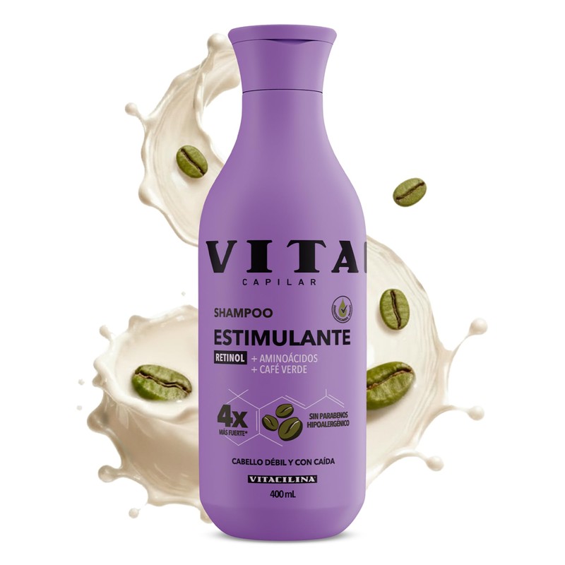 Shampoo Estimulante Retinol 400 ml