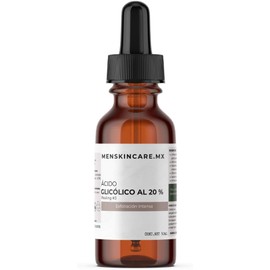 50 ml Ácido Glicólico 20% Exfoliación Intensiva Peeling Químico de Contacto Corto Sistema de Renovación Progresiva GlycoRenew™ Peeling #3 MENSKINCARE.MX