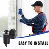 12 Pack 3/8 in Nylon Window Screen Clip with Screws