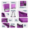 Extra Wide Folding Reclining Stadium Seat with Back Suppot for