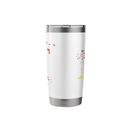 Unicyclist Unicycling Unicycler Colorsplash Unicycle Stainless Steel Insulated Tumbler