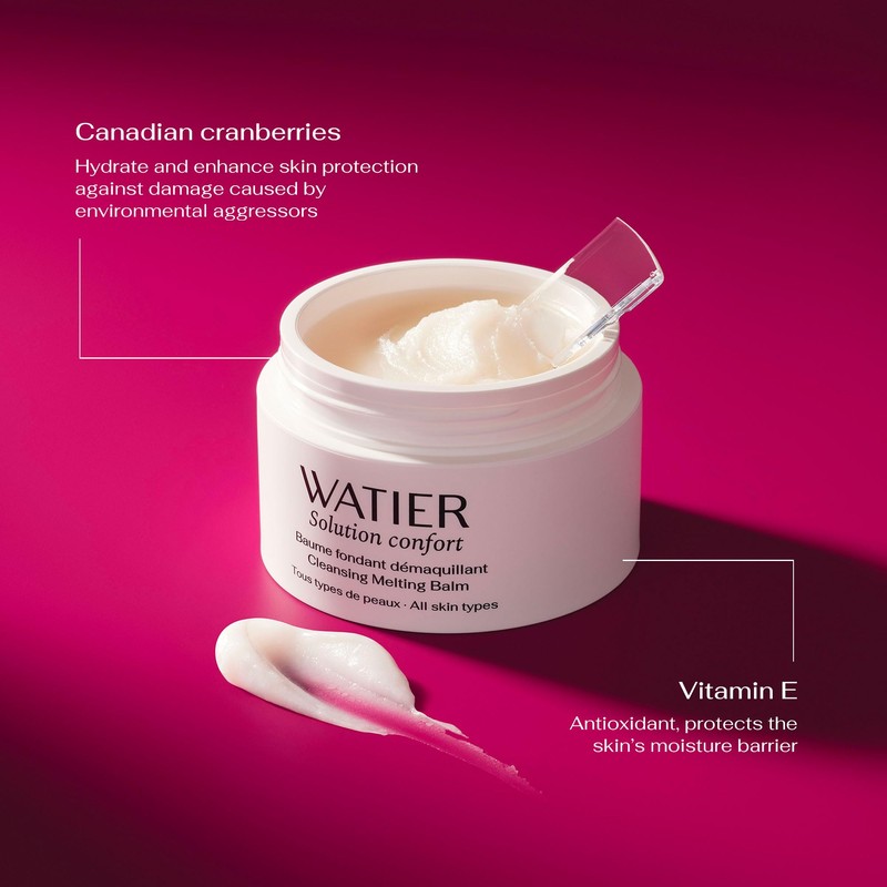 Watier Solution Confort Cleansing Melting Balm, Cleanser & Makeup Remover,