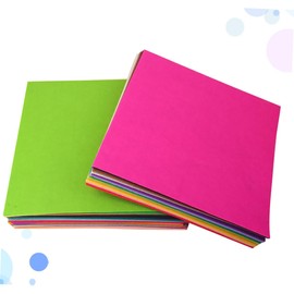 VILLFUL 80pcs DIY Non-Woven Fabric Sheets 15x15cm 10x15cm Felt Slices for Craft Toys Decorations