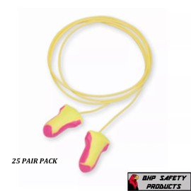 HOWARD LEIGHT LASER LITE LL-30 CORDED FOAM EAR PLUGS NRR32 (25 PAIRS)