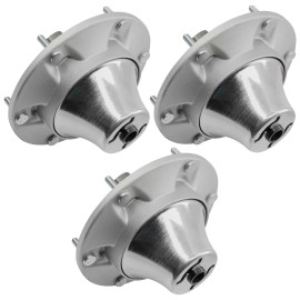 For John Deere 3 Spindle Assembly W/Bolt for John Deere Z950A Z960A Z970A Tca20639 Tca17517