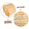 CIYODO 6 Pack Miniature Woven Baskets Handheld Flower Baskets for