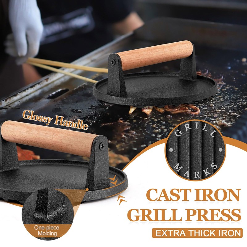 35PCS Griddle Accessories Kit, Leonyo Flat Top Grill Accessories, Grill