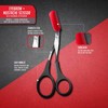 Man Made: Eyebrow + Mustache Scissor, 2 in 1 Comb