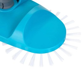 Unbranded Mainstays Teal & Gray Pool Vacuum with Rotative Brushes - 2.51 lbs.