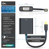 CSL – Mini DisplayPort to HDMI DVI VGA Black V1