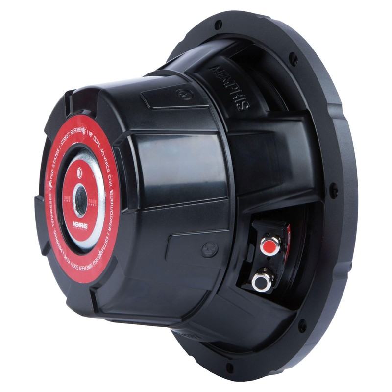 Memphis Audio SRX1040 10" Street Reference Single 4-Ohm Subwoofer -