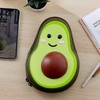 It's Academic Avocado Pencil Case School Supply Bag with Mesh