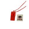 Zac's Alter Ego Red Whistle with Neck String for Lifeguard/Referees