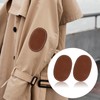 2pcs Elbow Patches for Sweaters, Oval Elbow Patches for Clothes