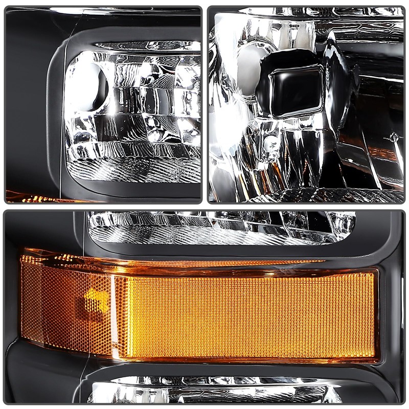 7C3Z13008BA 7C3Z13008AA FO2502243 FO2503243 Headlight Assembly Fit 08-09 for Ford