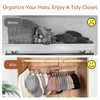 OTraki Hat Hangers for Closet, Wooden Baseball Hat Organizer Cap