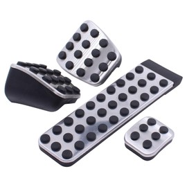Pedal Caps Pedal Cover Brake Pedal Accelerator Clutch Pedal Parking Brake Pedal for E Class W211 S211 S210 S124 C124 A124 S Class W221 W220 W140 C140 C215 C216 SL R129 RR230 SLK R170 R171 SLR R199