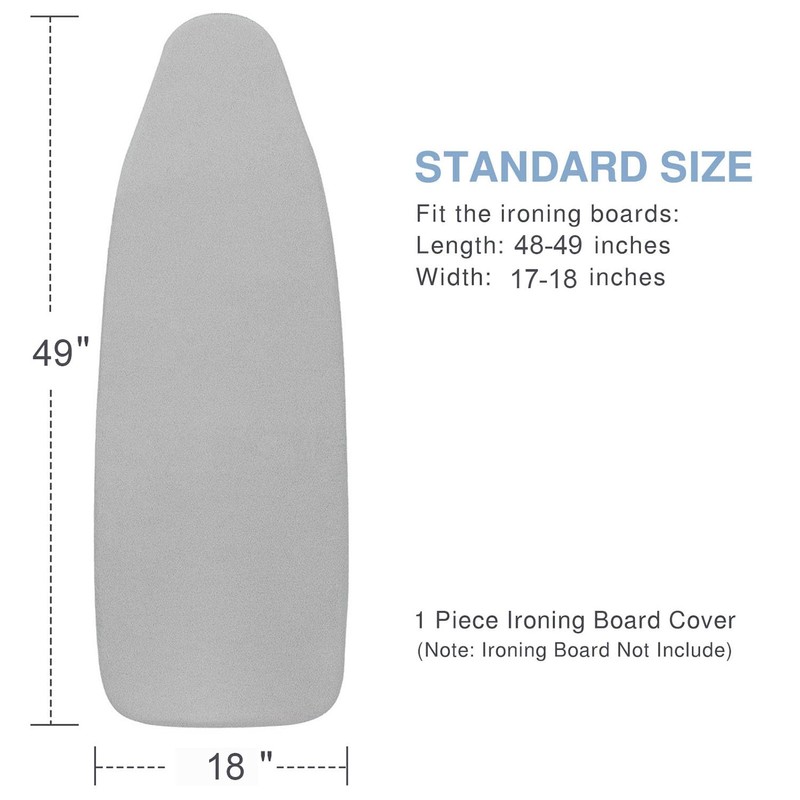 VividPaw Ironing Board Cover and Pad 18x49, Extra Wide, Thick