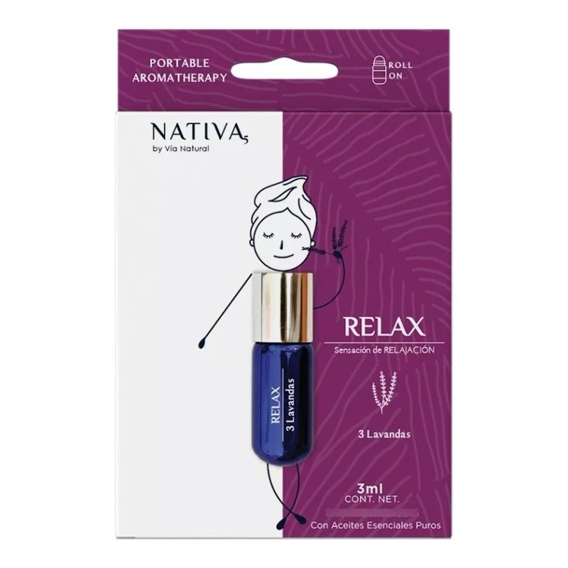 Nativa5 Kit Regalo Aromaterapia Diario Gratitud + Roll On Lavanda