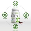 DEAL SUPPLEMENT 2 Pack Antarctic Krill Oil, 1,000mg Per Serving,