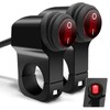 ATV Light Switch 12V Waterproof Aluminum Alloy Motorcycle Handlebar Switches