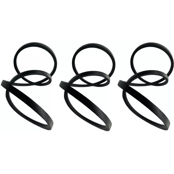Sellerocity 3PK V Belts 3L410, 3/8" Wide, Length 41" Circumference,