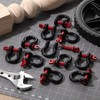 Otoolling 12 Pack 1/2" D Ring Shackle Heavy Duty with