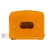 Idena 11542 Metal Hole Punch with Format Display, Orange, for