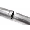 REMARK304 3" 40 Degree Stainless Slip Fit Mandrel Bend Exhaust