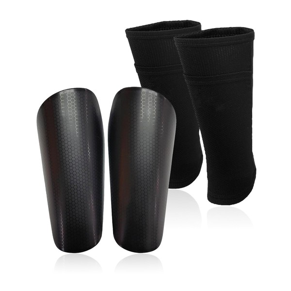 Football Shin Pads with Socks Shin Guard Optimised Pocket for