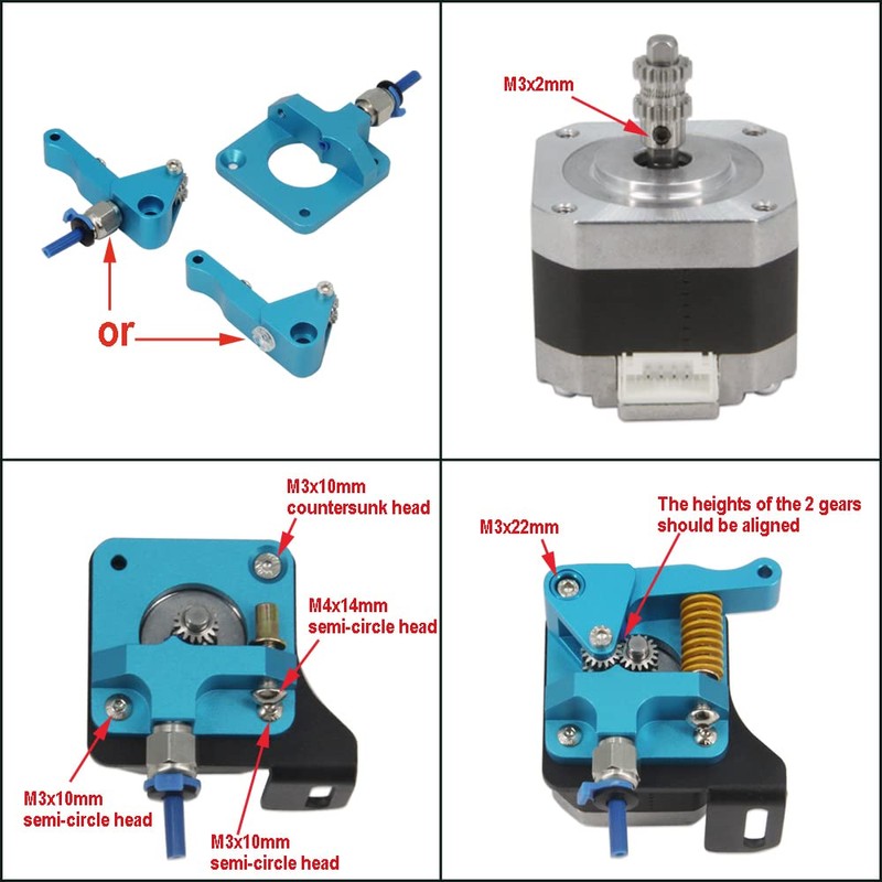 Befenybay Upgrade Direct Extruder Support Plate Easy Print Flexible Filament