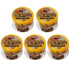 Saba Can Mackerel Canned Fish With Miso 5.64oz(160g) Set Of 5