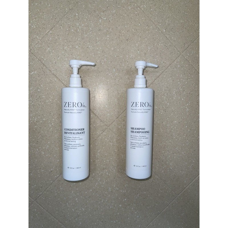 Gilchrist & Soames Hilton Hotels Zero% Shampoo & Conditioner 15oz