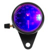 Motorcycle Instrument Digital Display Tachometer Speedometer Odometer Black