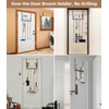 Broom Holder Over The Door-304 Stainless Steel Mop and Broom