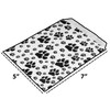 N 20 Bags of our White 5" x 7" Paw-Print